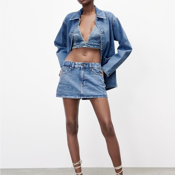Zara low rise skort - Picture 3 of 6